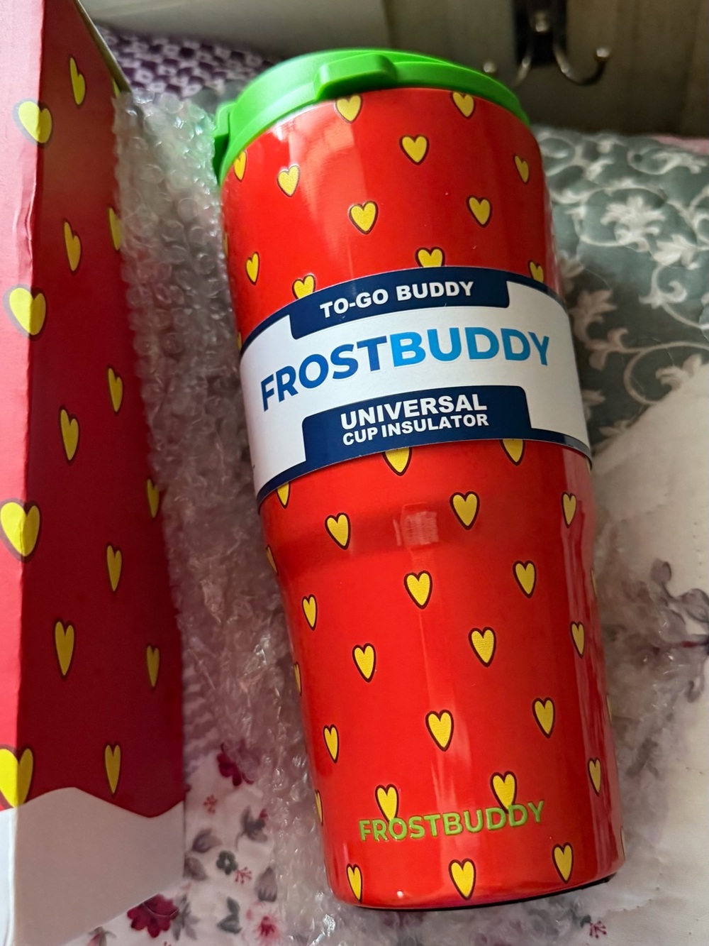 Frost buddy to go buddy in Strawberry Ki